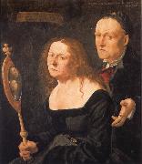 Lucas Furtenagel The painter Hans Burgkmair and his wife Anna,nee Allerlai painting